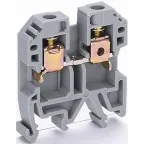 Зажим наборный 50А 6 мм.кв ЗН-101 серый