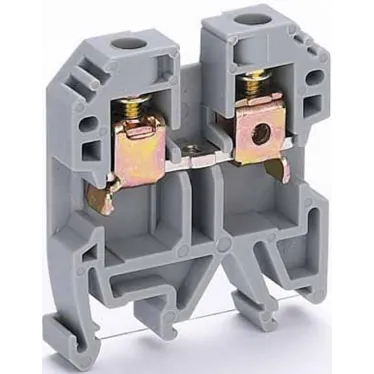 Зажим наборный 50А 6 мм.кв ЗН-101 серый