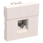 Розетка компьютерная RJ45 UTP категория 5e 2 модуля