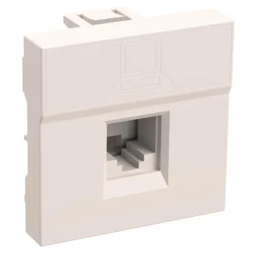 Розетка компьютерная RJ45 UTP категория 5e 2 модуля