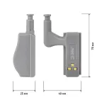 Светодиодный фонарь подсветка Пушлайт SB-401 на петлю в кухонный шкаф (элемент питания А23 входит в комплект)