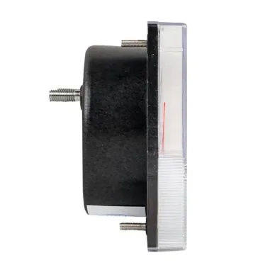 Амперметр AM-A801 аналоговый на панель 80х80 (круглый вырез) 100А трансформаторное подключение