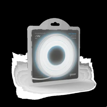 Лента светодиодная LED 2835/120-SMD 9.6 Вт/м 420 лм/м 6500К DC 12В IP66 8мм (блистер 5м) Black Gauss