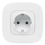 Valena LIFE Лицевая панель розетки 2К+З Белая