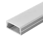 Профиль с экраном ARH-WIDE-H10-2000 ANOD+OPAL (Алюминий)