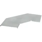 Крышка поворота лестничного 90град основание 200мм R300