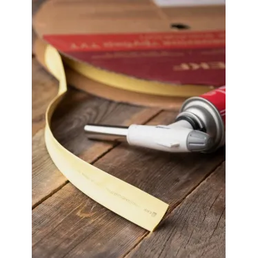 Трубка термоусаживаемая ТУТ нг 20/10 желтая рулон PROxima