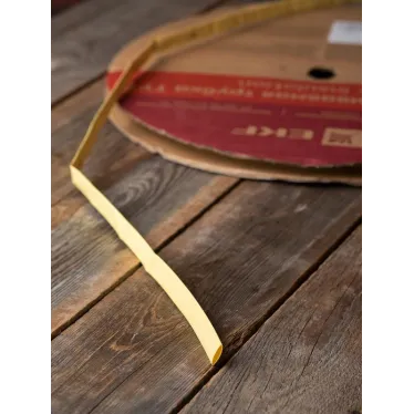 Трубка термоусаживаемая ТУТ нг 12/6 желтая рулон PROxima