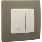 ETIKA Рамка 1 пост светлая галька