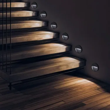 Светильник светодиодный уличный ДБУ-5w 4000К IP65 квадрат черный