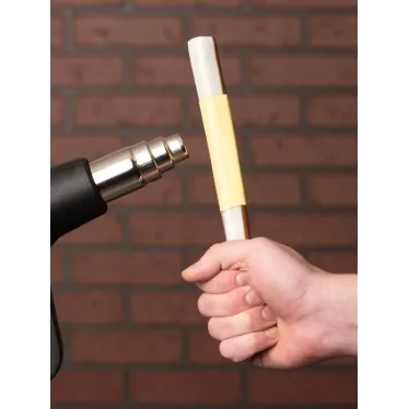 Трубка термоусаживаемая ТУТ нг 30/15 желтая в отрезках по 1м PROxima