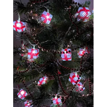 ENIN-3P Гирлянда LED Нить Подарки 3 м холодный свет, 220V, IP20 (24/192)