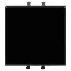 Avanti Выключатель ''Черный квадрат'', 16A, 2 модульный