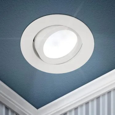 Светильник встраиваемый алюминиевый KL86 WH MR16/GU5.3 белый