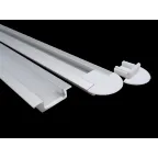Профиль к LED ленте PAL 2206 врезной анодированный (2м)