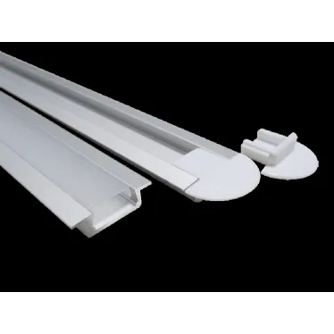 Профиль к LED ленте PAL 2206 врезной анодированный (2м)
