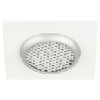 Светильник встраиваемый алюминиевый KL110 WH/SL MR16 GU5.3 белый/серебро матовый