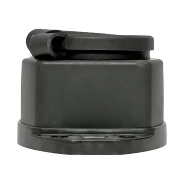 Розетка двухместная с защитными крышками каучуковая 230В 2P+PE 16A IP44 PROxima