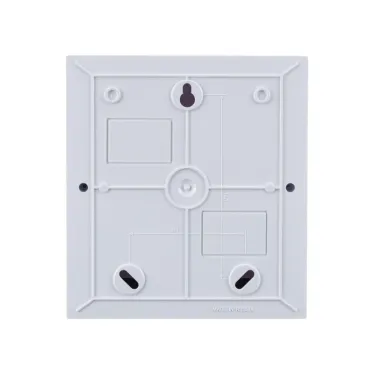 Щит распределительный навесной белый City9 (ЩРн-П-8) дверь белая на 8 модулей IP40