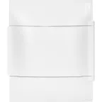 Practibox S Пластиковый щиток Встраиваемый (ЩРв-П) (в полые стены) 1X4 Белая дверь