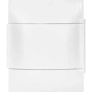 Practibox S Пластиковый щиток Встраиваемый (ЩРв-П) (в полые стены) 1X4 Белая дверь