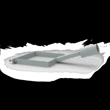 Кронштейн для уличных светильников на столб 430х260х130 D48 мм