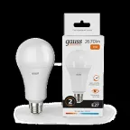 Лампа светодиодная LED 35 Вт 2670 лм 3000К А67 груша теплый E27 AC 220В Elementary Gauss