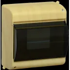 Бокс с прозрачной крышкой КМПн 2/6 для 6-х автоматических выключателей (Сосна)