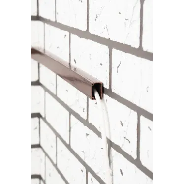 Заглушка (15х10) (4 шт) Plast под темное дерево