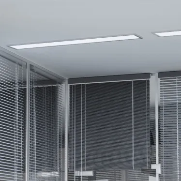 Светильник светодиодный ДПО 36 Вт 3200 лм 6500К AC 220В IP20 1200х180х19мм призма Офис Gauss