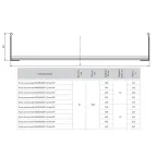 Лоток лестничный 80х600х3000-1,2 мм