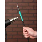 Трубка термоусаживаемая ТУТ нг 8/4 зеленая в отрезках по 1м PROxima