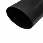 Термоусаживаемая трубка клеевая 160,0 50,0 мм, (3-4-1) черная, упаковка 1 м, REXANT