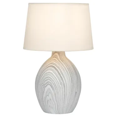 Настольная лампа Chimera 7072-502 1 * Е14 40 Вт керамика белое дерево