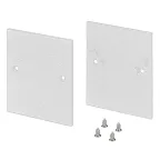 Заглушка SL-ARC-5060 White (металл)