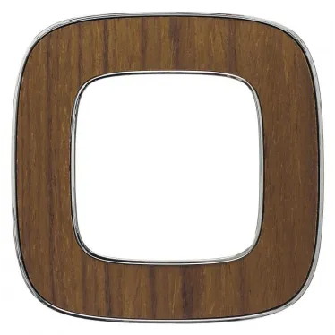 Valena ALLURE Рамка 1 пост орех универсальная