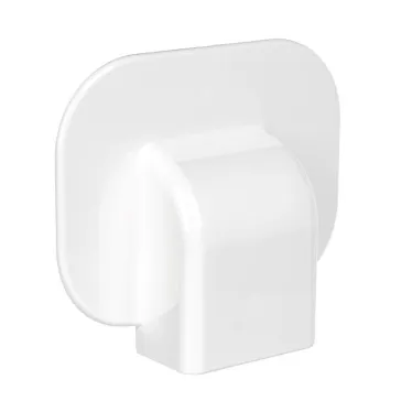 Ввод в стену под углом 90 град. для короба 120х60 мм (розница, 1 шт в пакете)