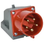 Вилка стационарная 525 3Р+РЕ+N 32А 380В IP44