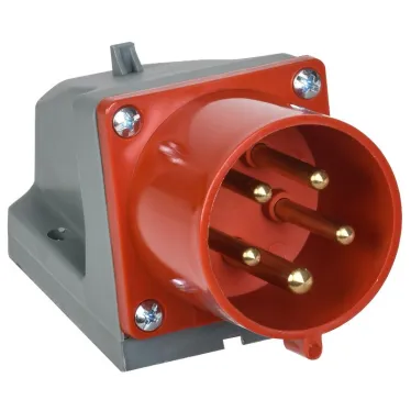Вилка стационарная 525 3Р+РЕ+N 32А 380В IP44