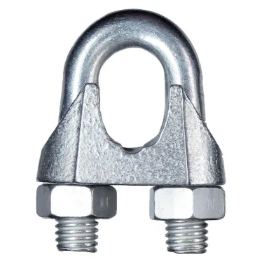 Зажим стальной 10мм DIN741 для троса (2шт)