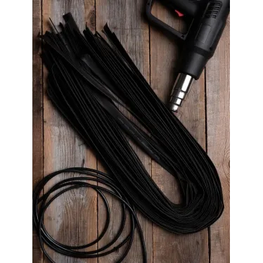 Трубка термоусаживаемая ТУТ нг 12/6 черная в отрезках по 1м PROxima