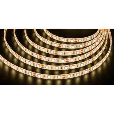 Лента светодиодная LEDх60/м 5м 14.4w/m 12В IP65 теплый белый