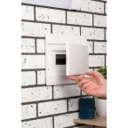 Щит распределительный ЩРВ-П-12 SlimBox белая дверца IP41 PROxima