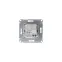 Розетка ATLASDESIGN USB 5В 1 порт x 2,1 А 2 порта х 1,05 А механизм жемчуг