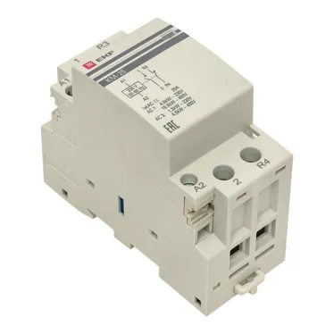 Контактор модульный КМ 25А NО+NC (2 мод)