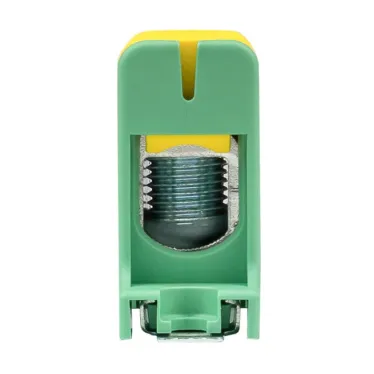 Клемма силовая вводная КСВ 16-95кв.мм желто-зеленая