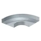 Угловая секция 90 град. 110x550