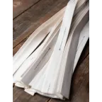 Трубка термоусаживаемая ТУТ нг 20/10 белая в отрезках по 1м PROxima