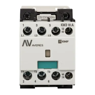 Контактор КМЭ 18А 1NC 230В АС AVERES