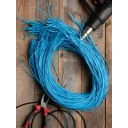 Трубка термоусаживаемая ТУТ нг 6/3 синяя в отрезках по 1м PROxima